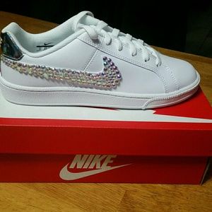 Swavorski crystal nike shoes
